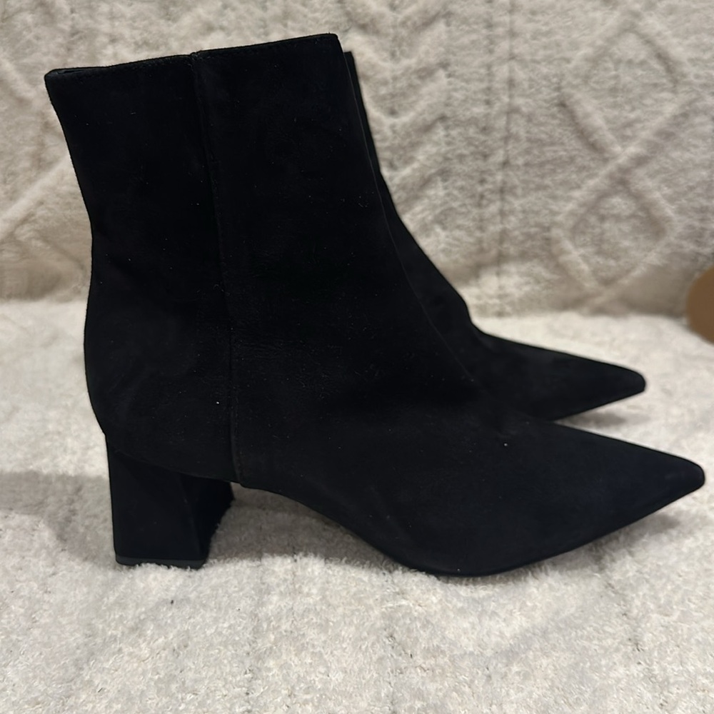 Agl Mimma Pointed Toe Block Heel Bootie - image 5